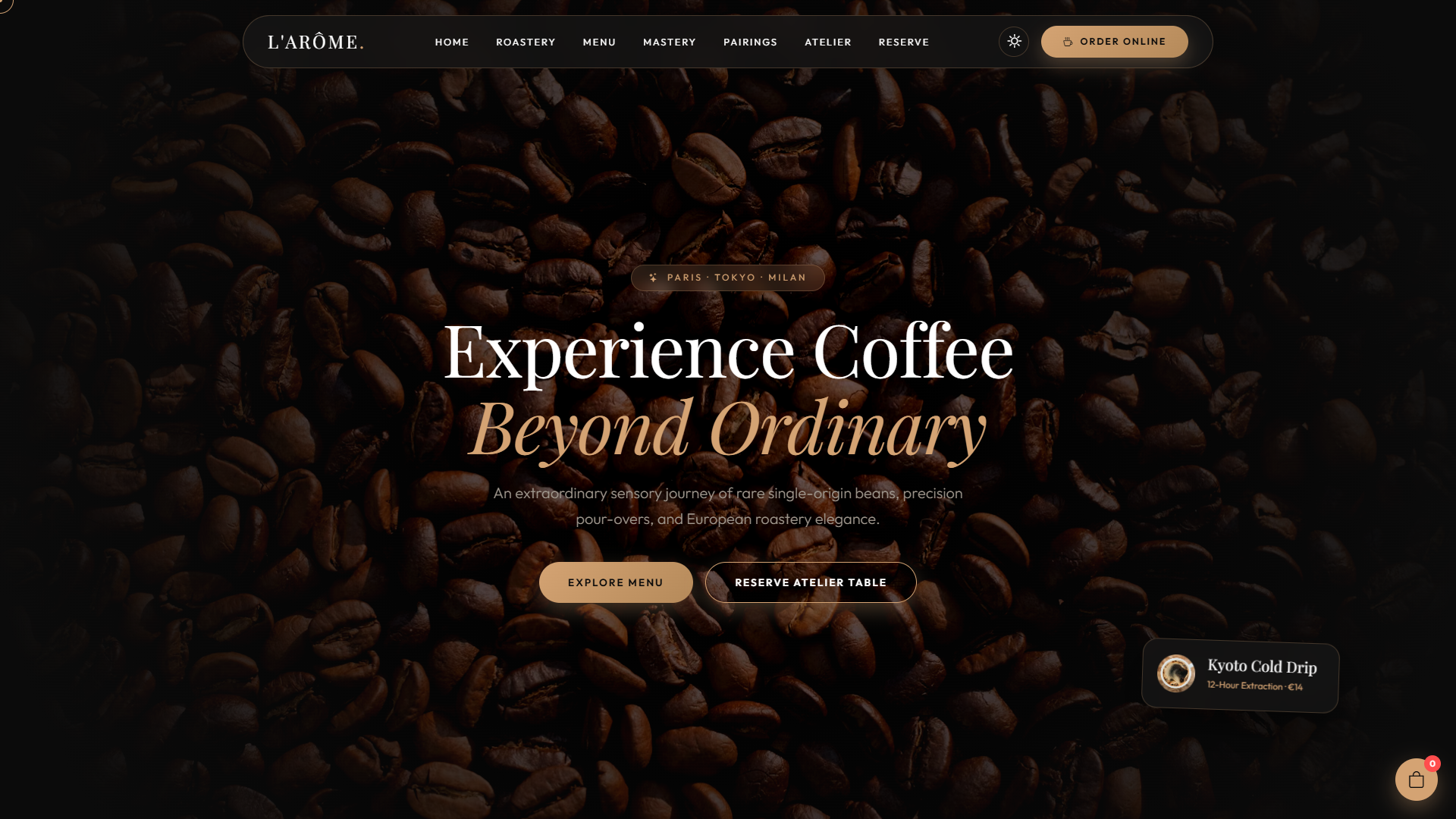 Midnight Brew Specialty Cafe Preview