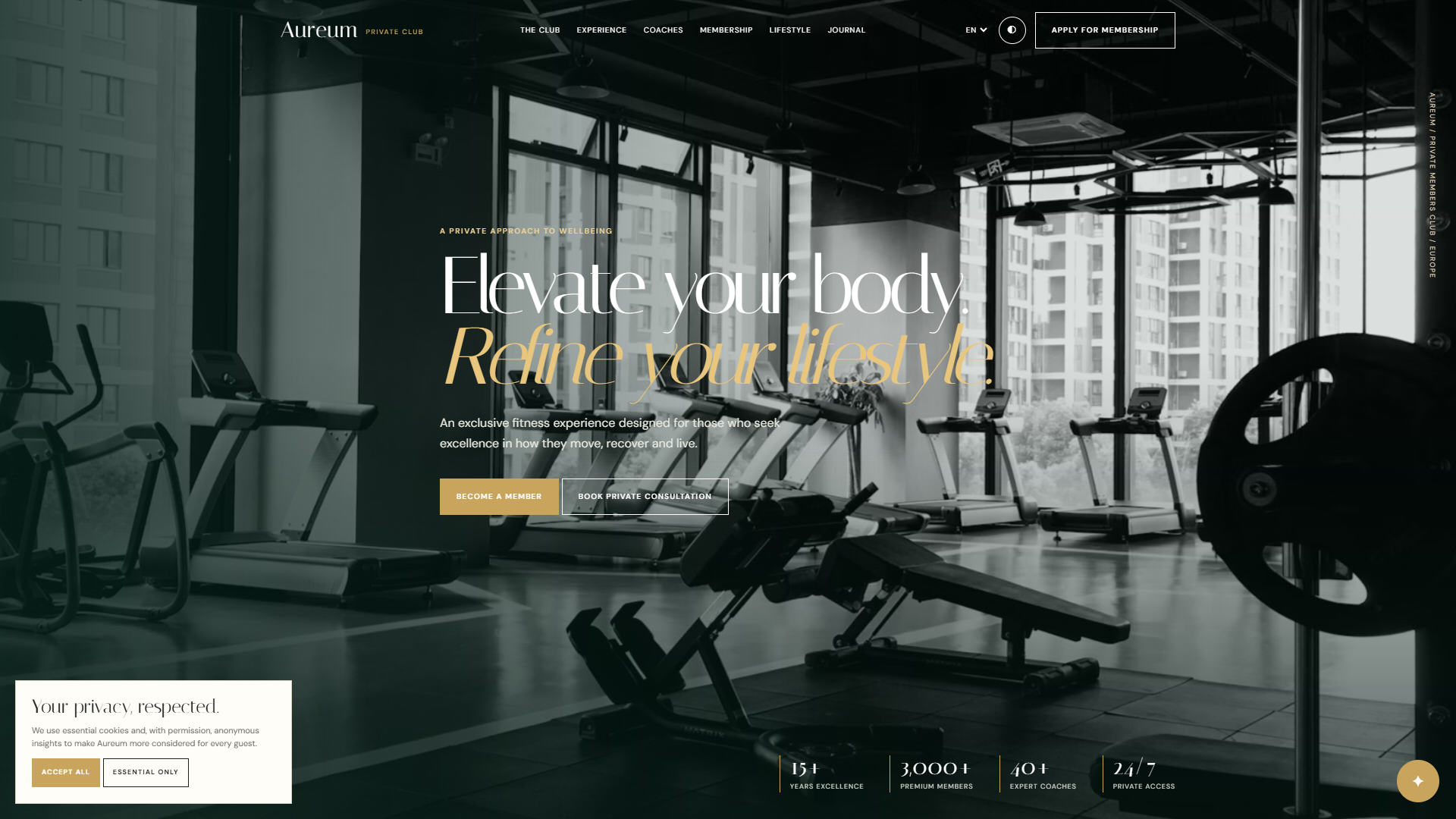 24/7 Powerhouse Fitness Center Screen 2