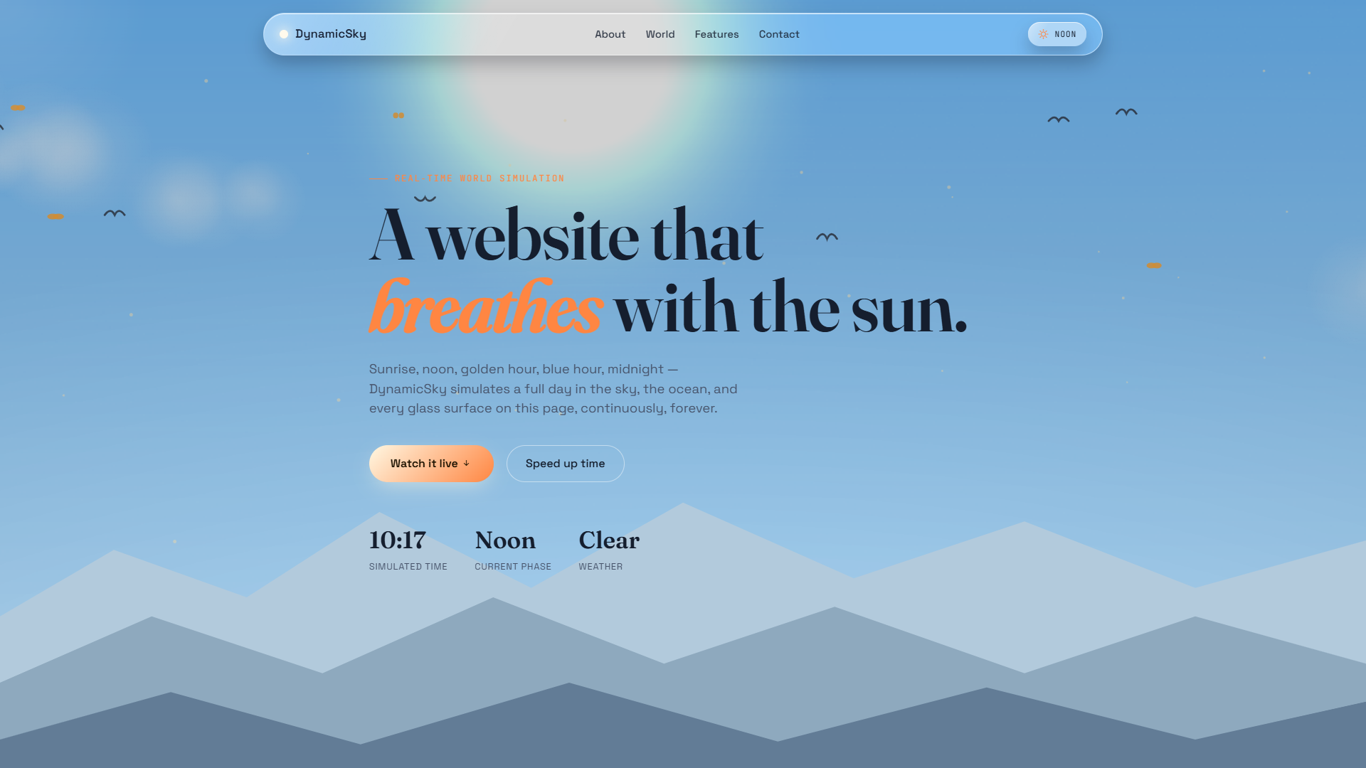 Claude Living Celestial Interface — Website Template