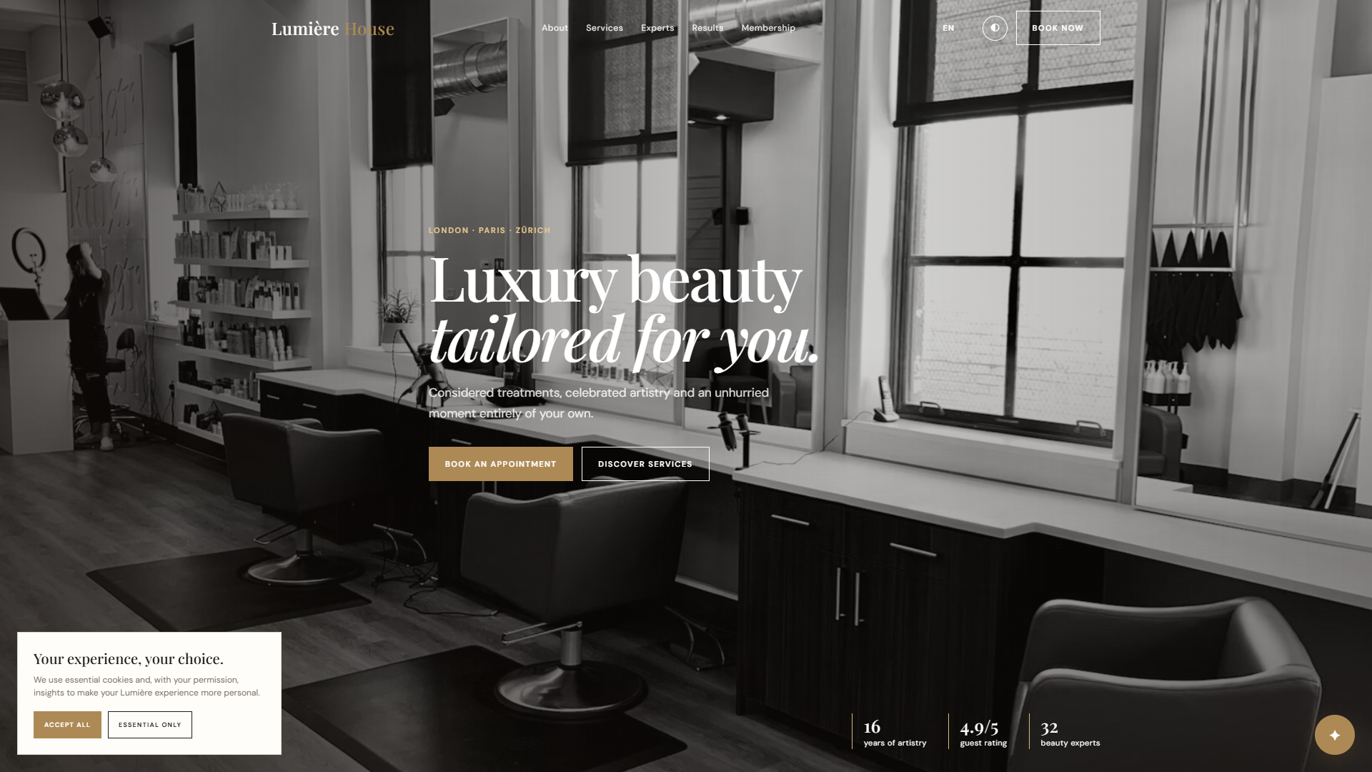 Opulence Hair & Beauty Studio Screen 2