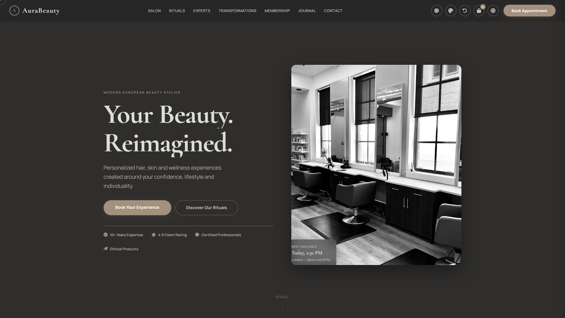 Glow Luxe Aesthetics & Salon Screen 7
