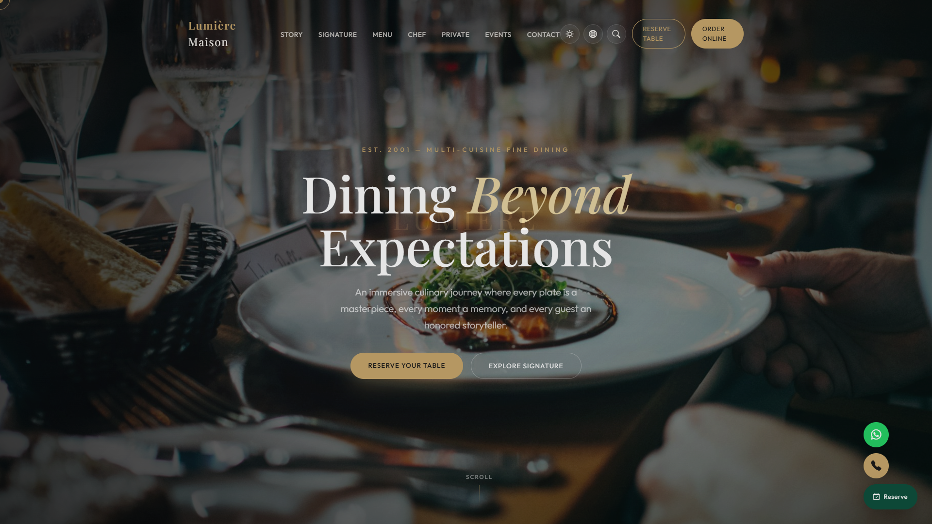 The Bistro Table Gourmet Lounge Preview