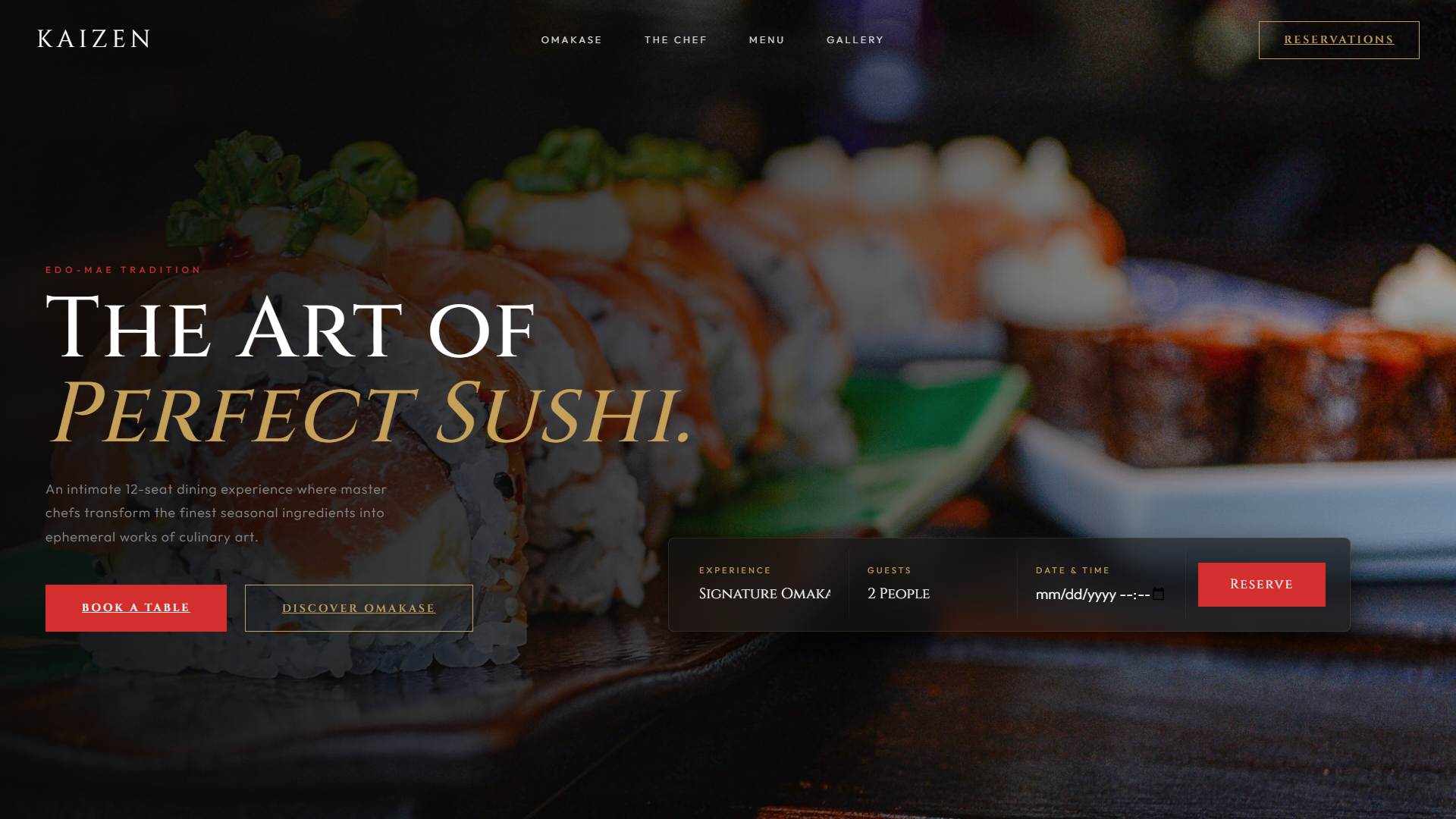 Komorebi Authentic Japanese & Sushi Screen 5